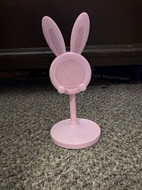 SHEIN Pink Bunny Phone Stand